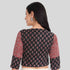front open long blouse in crop top model