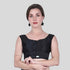 Black Sleeveless readymade blouse online in chennai