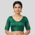 Embroidery Silk Cotton Readymade Blouse, Made To Order
