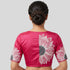 Sunflower Silk Cotton Embroidery  blouse, Made To Order