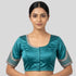 Embroidery Silk Cotton Readymade Blouse, Made To Order