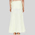 Cotton Saree Petticoat in Color Off white