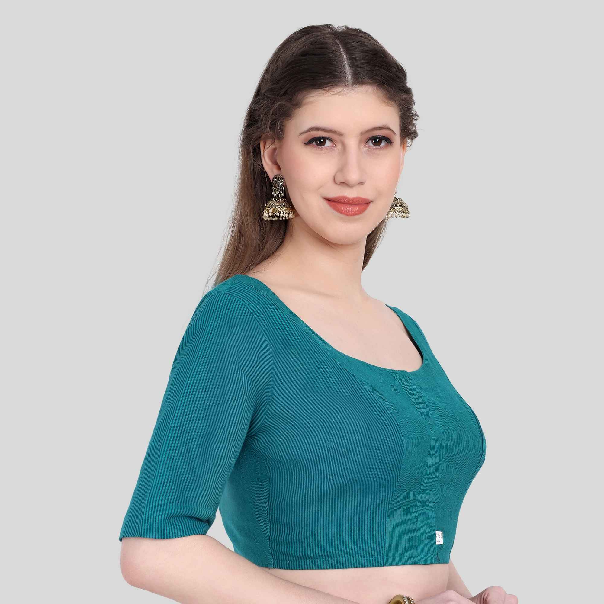 Mini Stripe Mix Shoulder Dart Elbow 