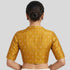 Tissue butta High neck Elbow Sleeve Blouse