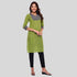 Cotton check kurti 