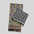 Ajrakh print Cotton Saree