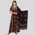 Women batik print nighty with shawl