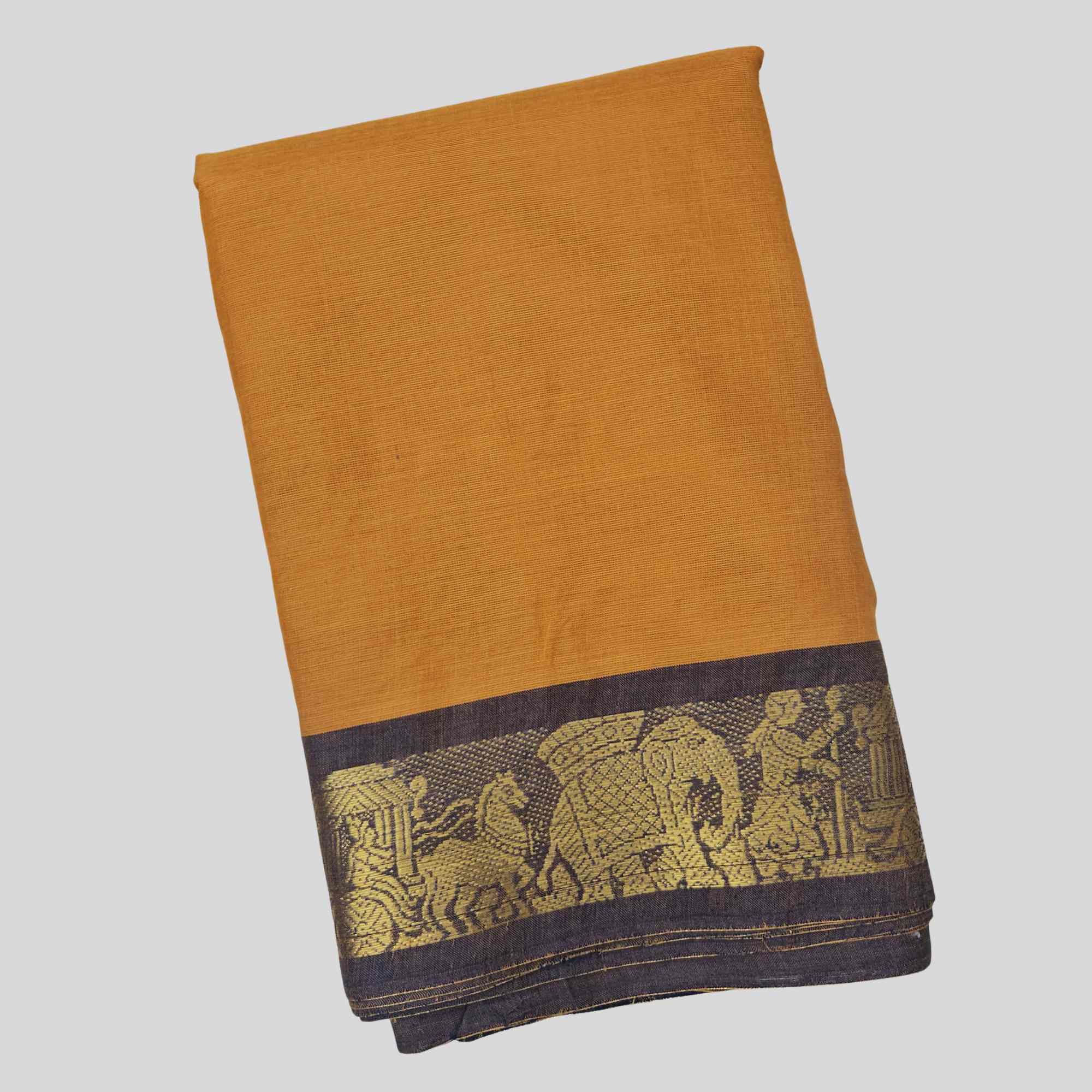 JISB Chettinad Cotton Sarees with out Blouse