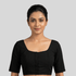 Cotton Hakoba Readymade Elbow Sleeve Blouse