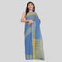 JISB Stripe Border Plain Cotton Saree