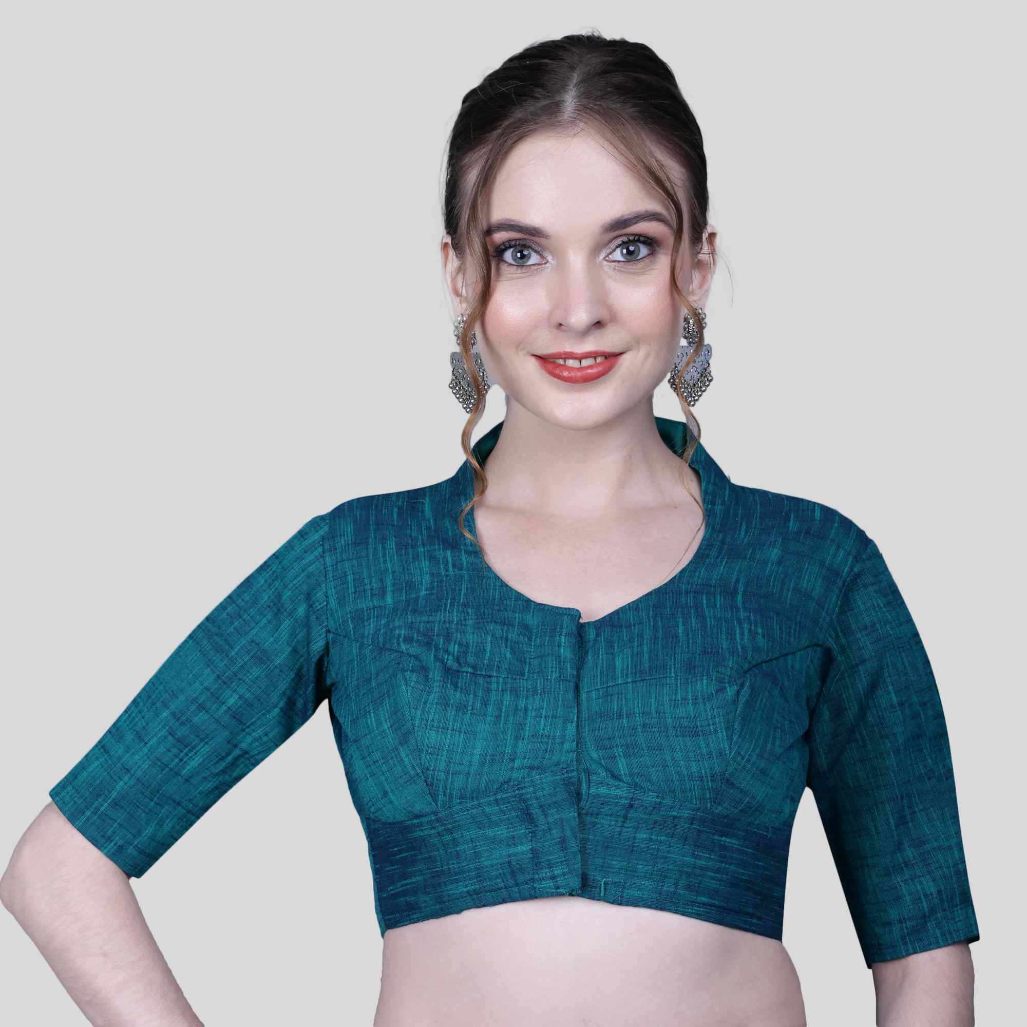 Women's Back Embroidered Blouse