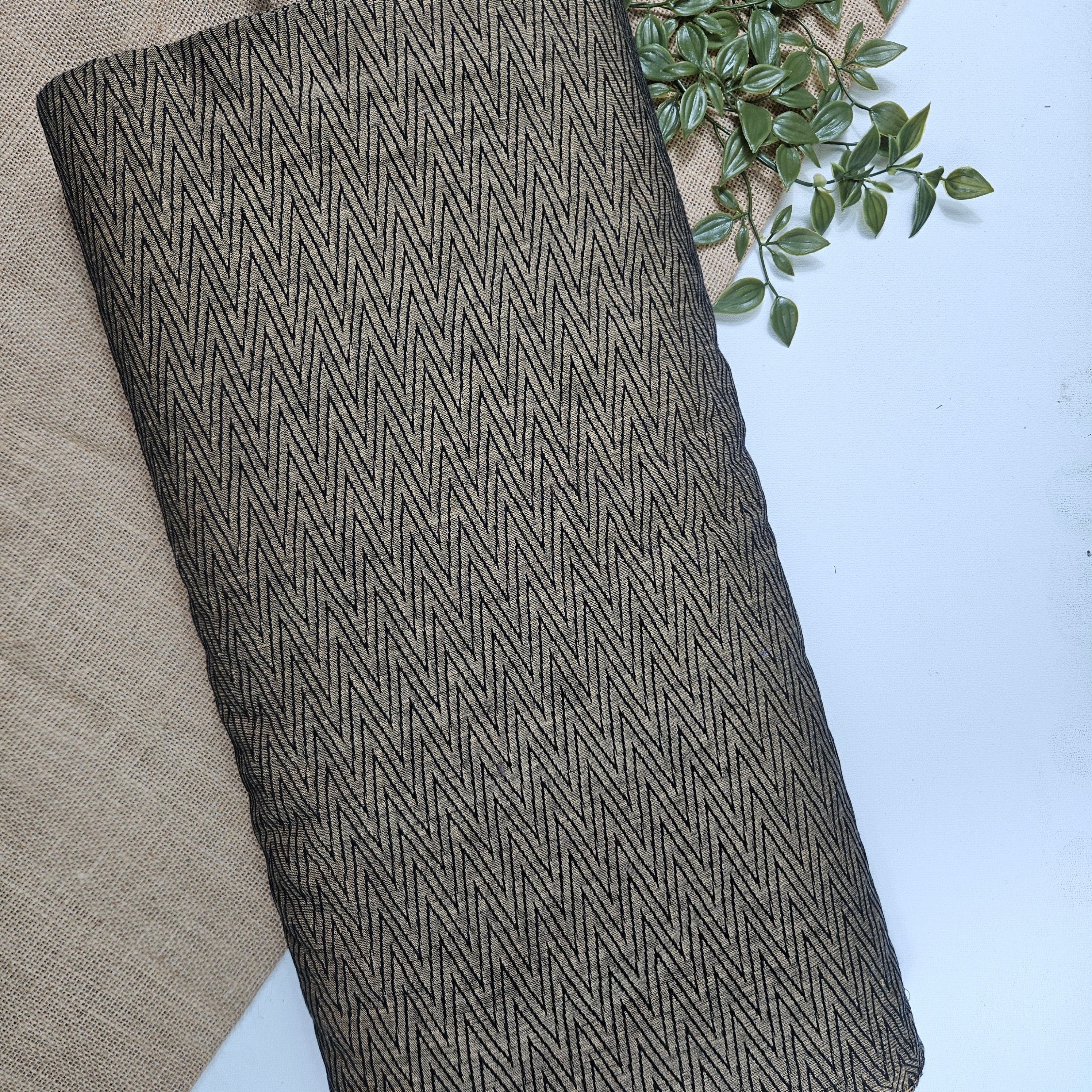 JISB Cotton Self Design Fabric