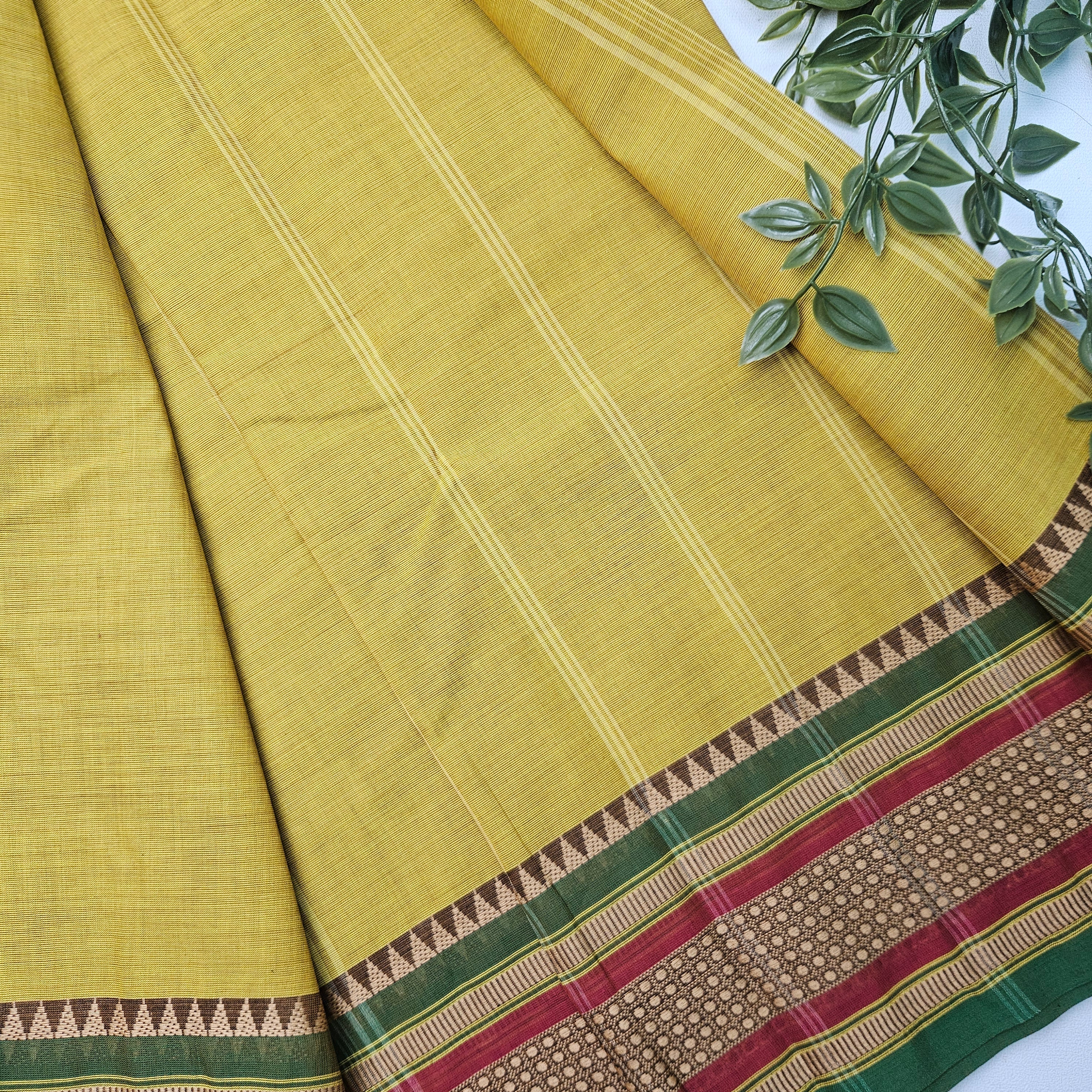 JISB Chettinad Cotton Saree
