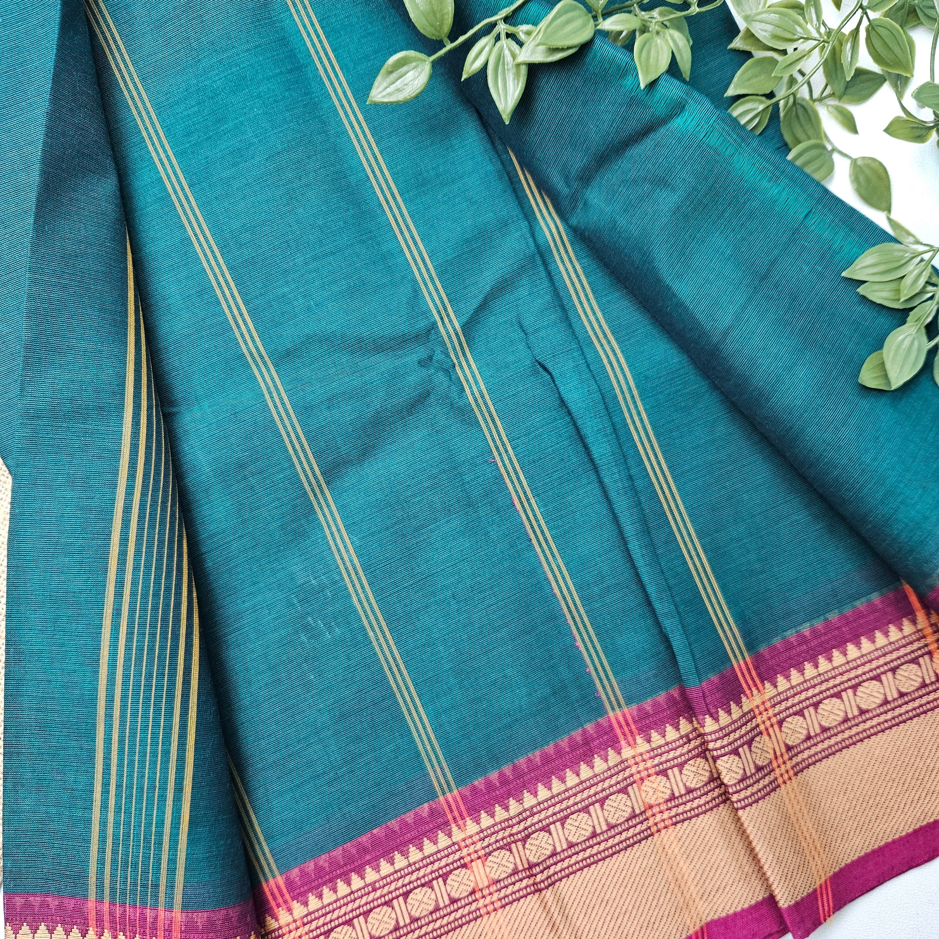 JISB Chettinad Cotton Saree
