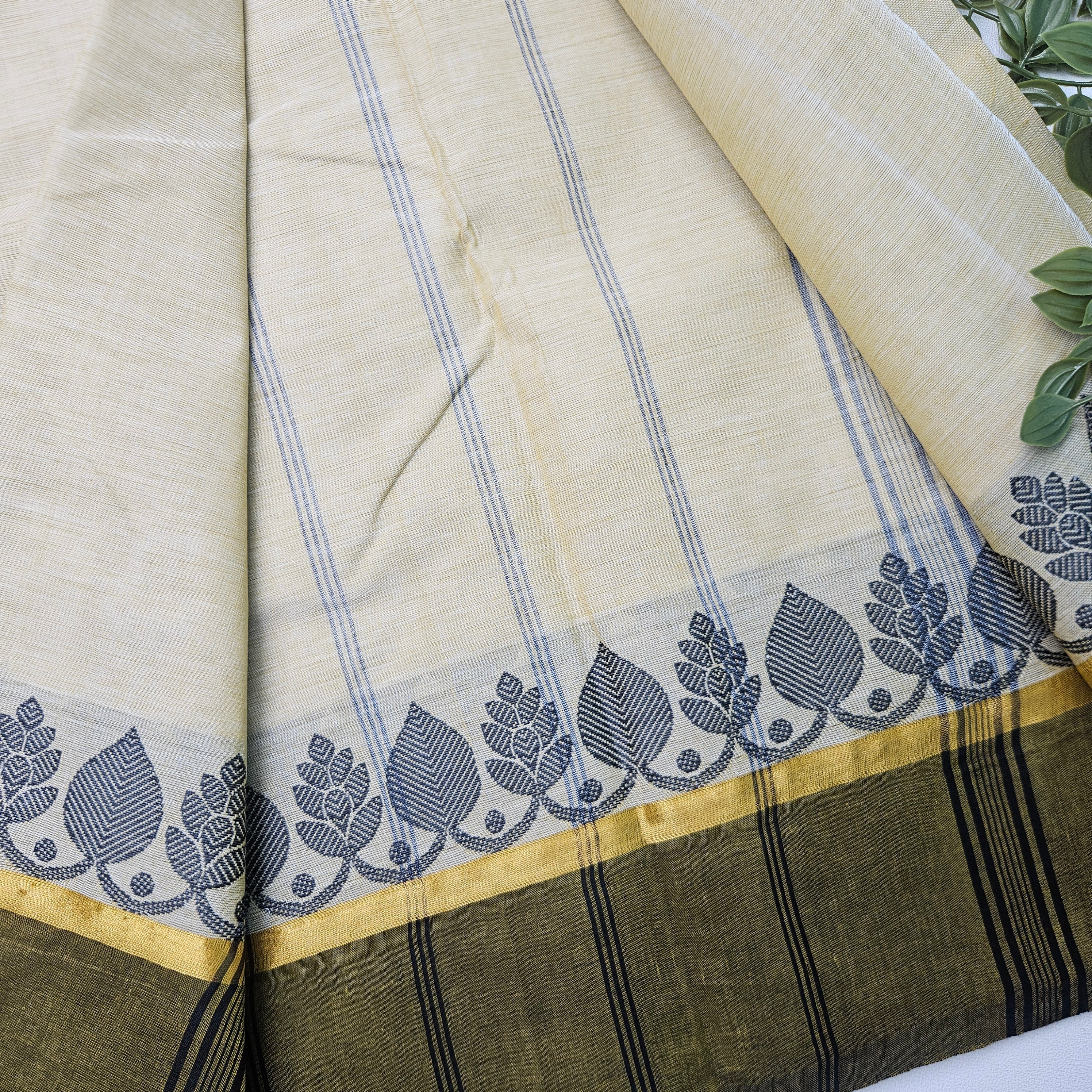 JISB Chettinad Cotton Saree
