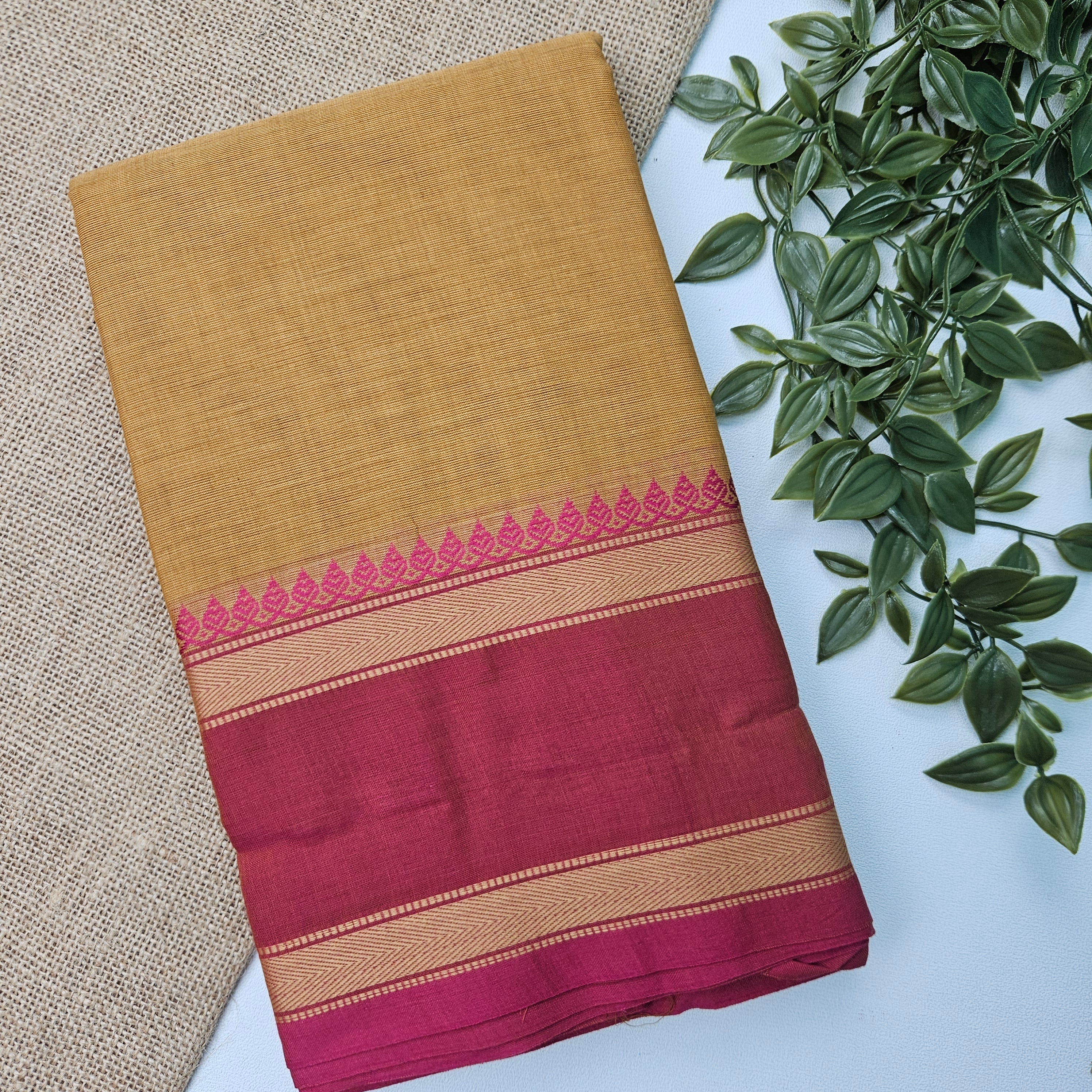 JISB Chettinad Cotton Saree