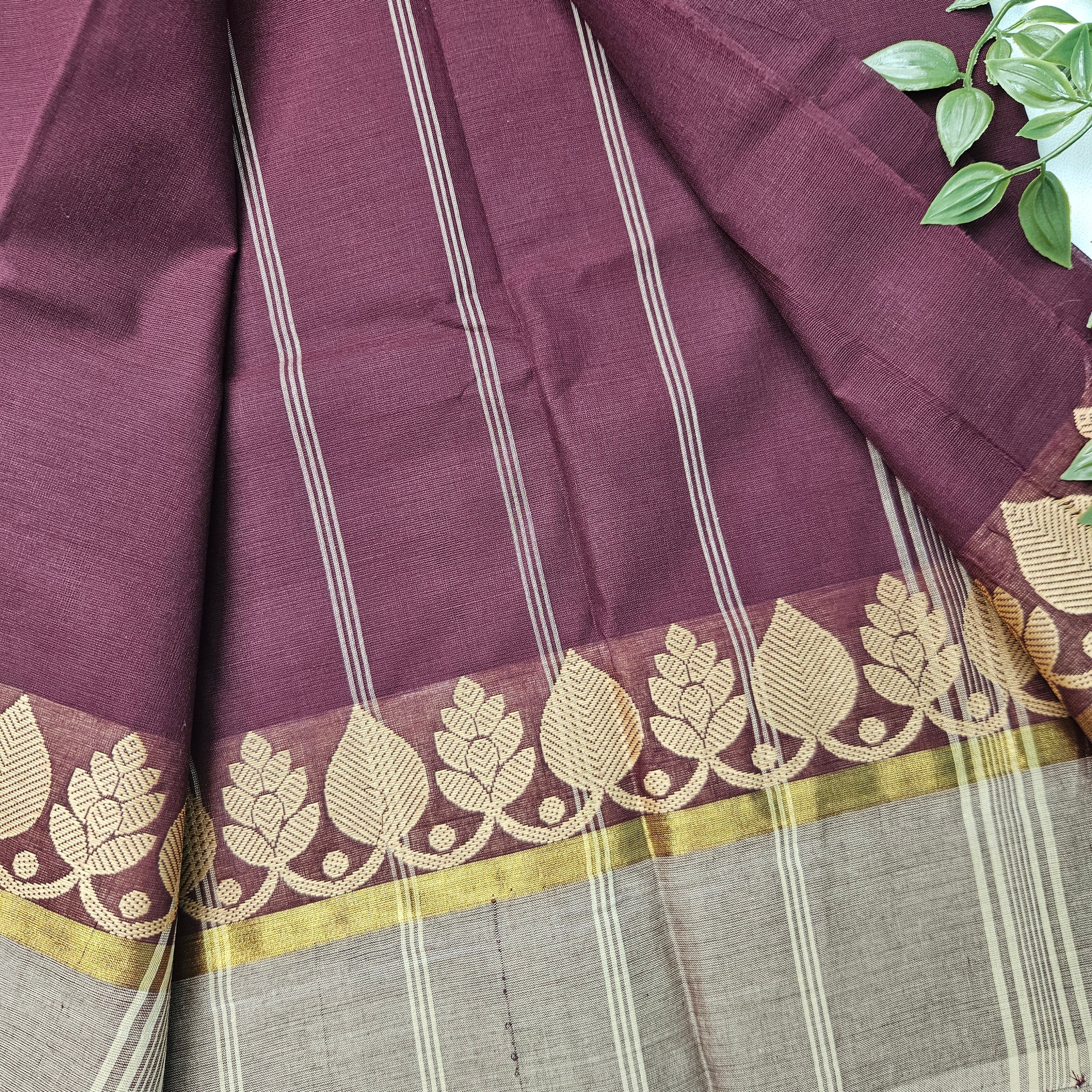 JISB Chettinad Cotton Saree