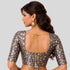 JISB Brocade Normal Elbow Sleeve blouse