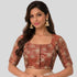 JISB Brocade Normal Elbow Sleeve blouse