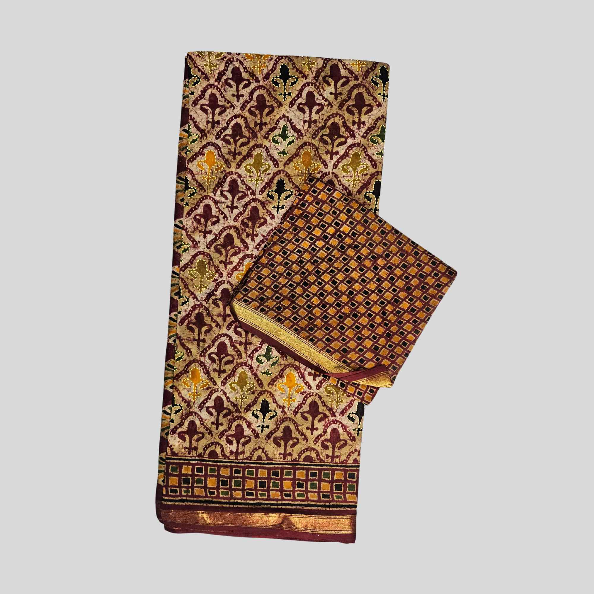 Ajrakh Sarees