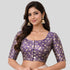 JISB Brocade Normal Elbow Sleeve blouse