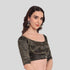 Madhubala Cut Brocade Elbow Sleeve Blouse