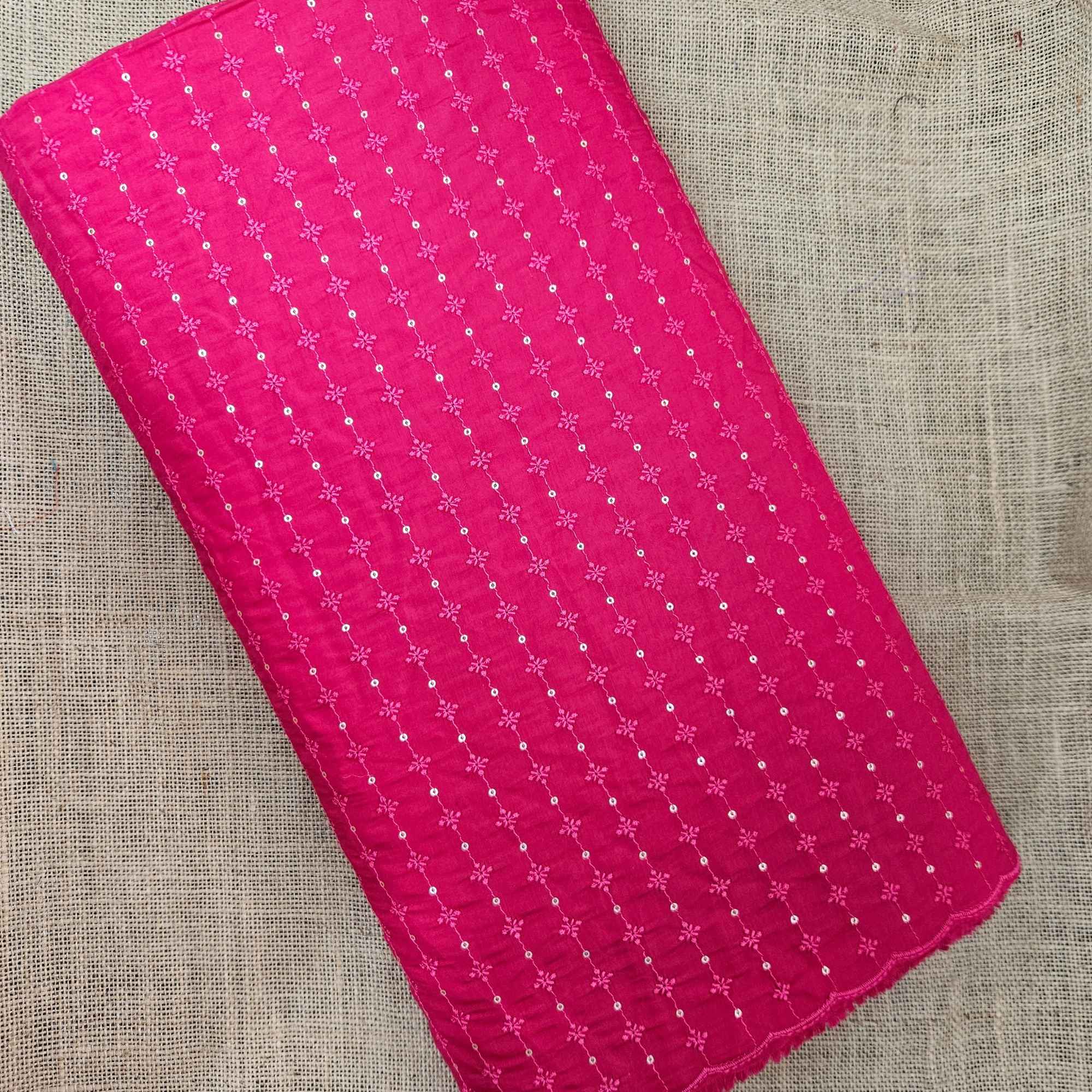 JISB Roman Silk Embroiidery  Fabric