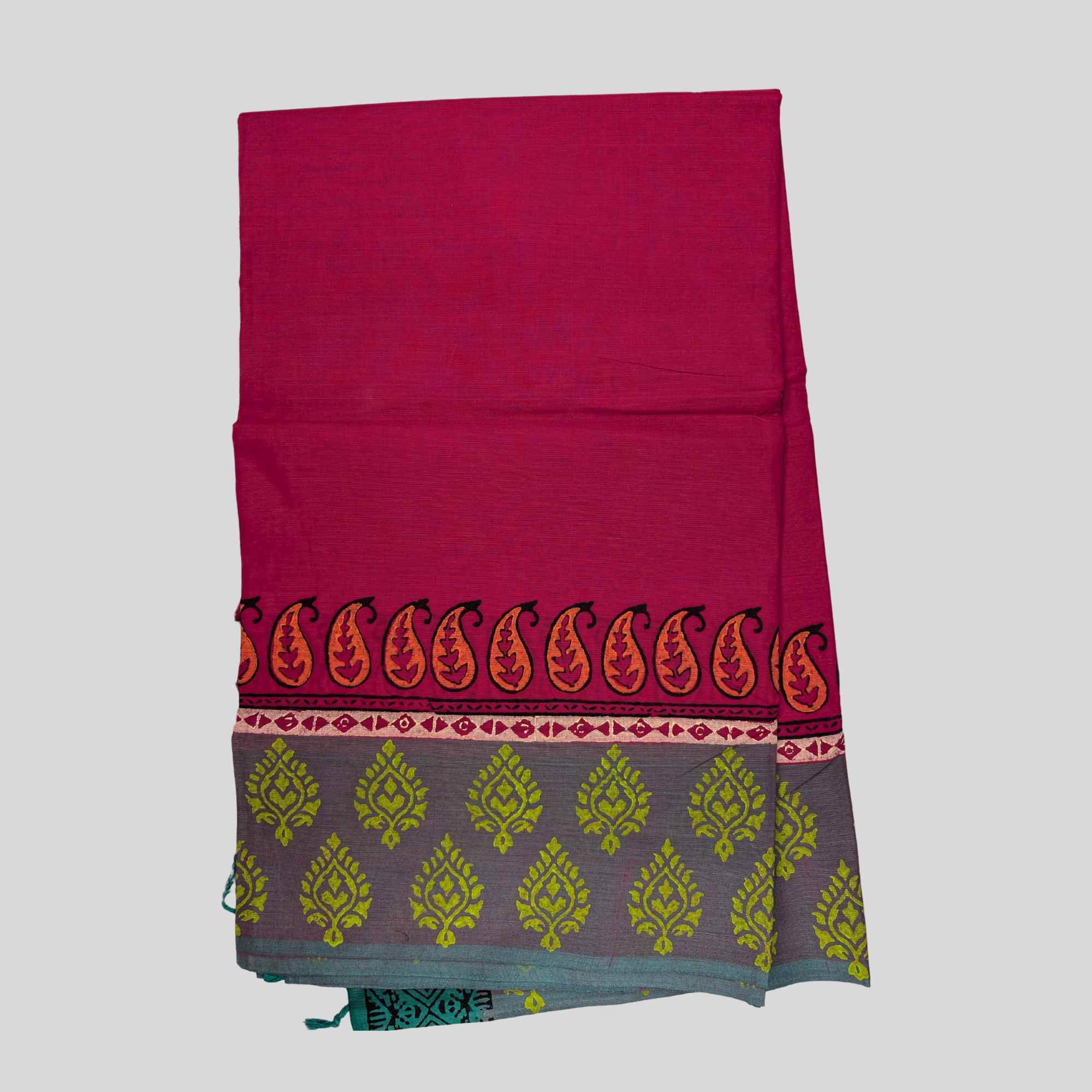 Chettinad Printed Cotton Sarees