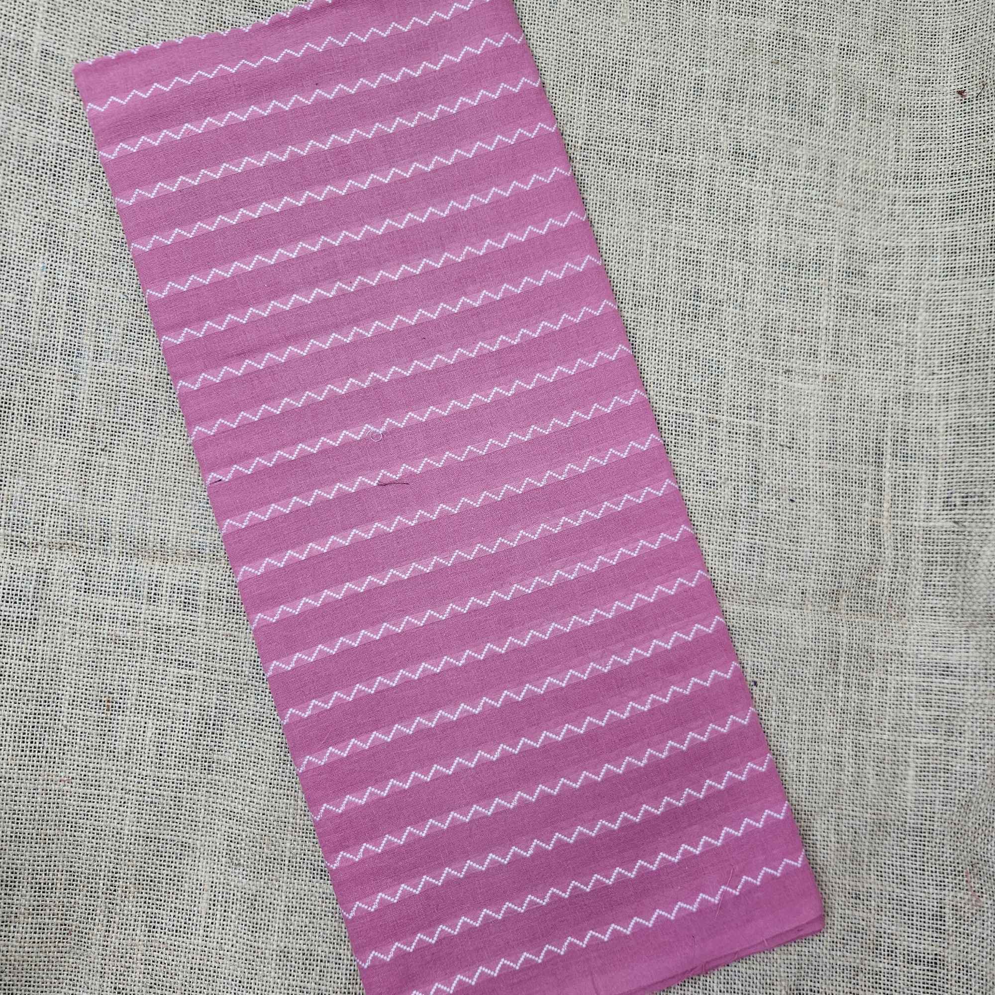 JISB Zig Zag Pattern Cotton Fabric
