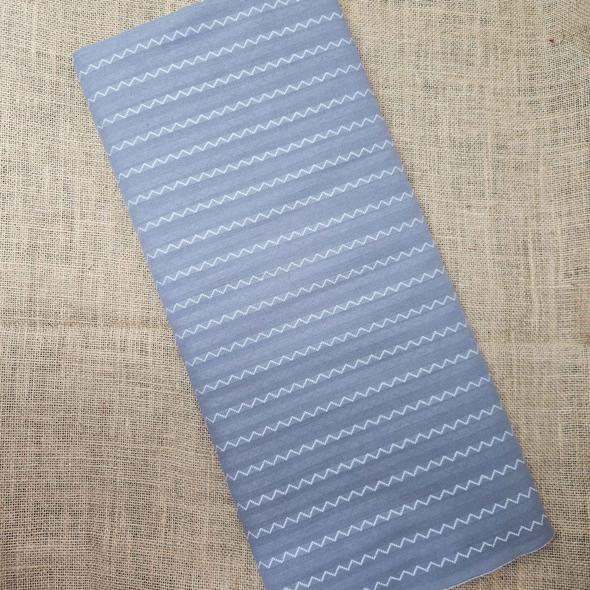 JISB Zig Zag Pattern Cotton Fabric