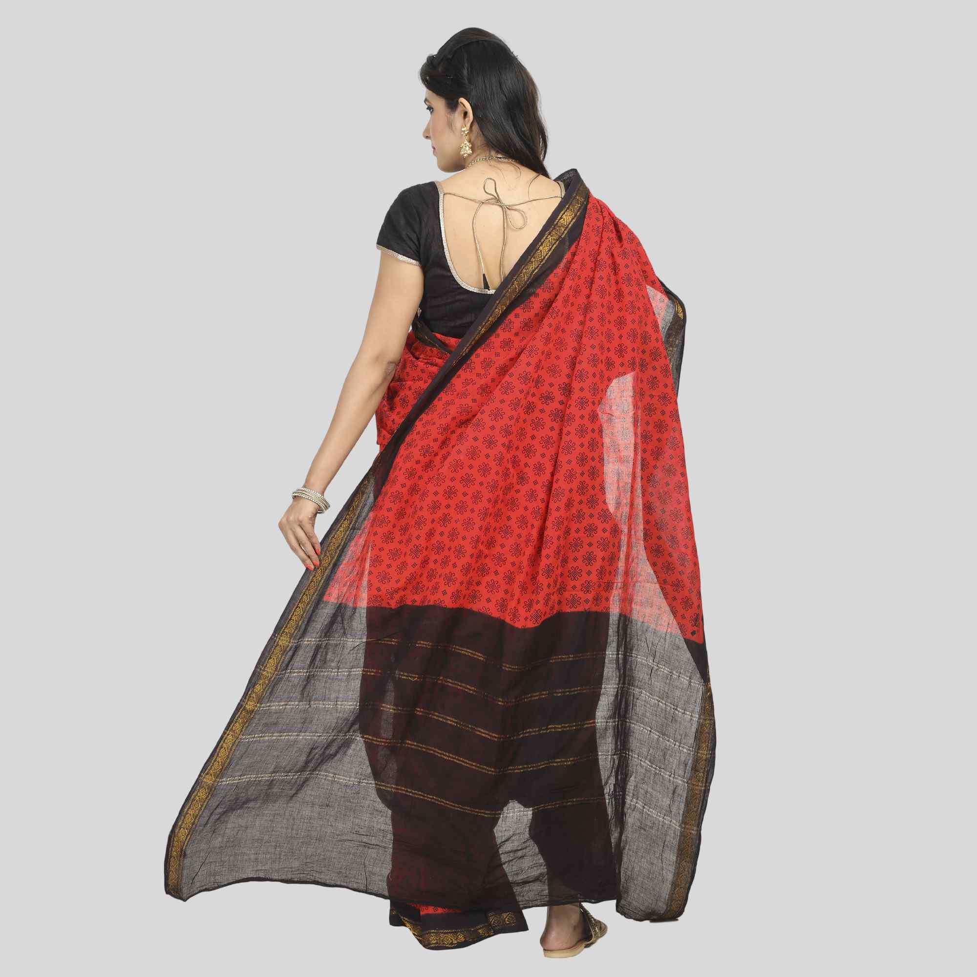 9 yards madisar saree