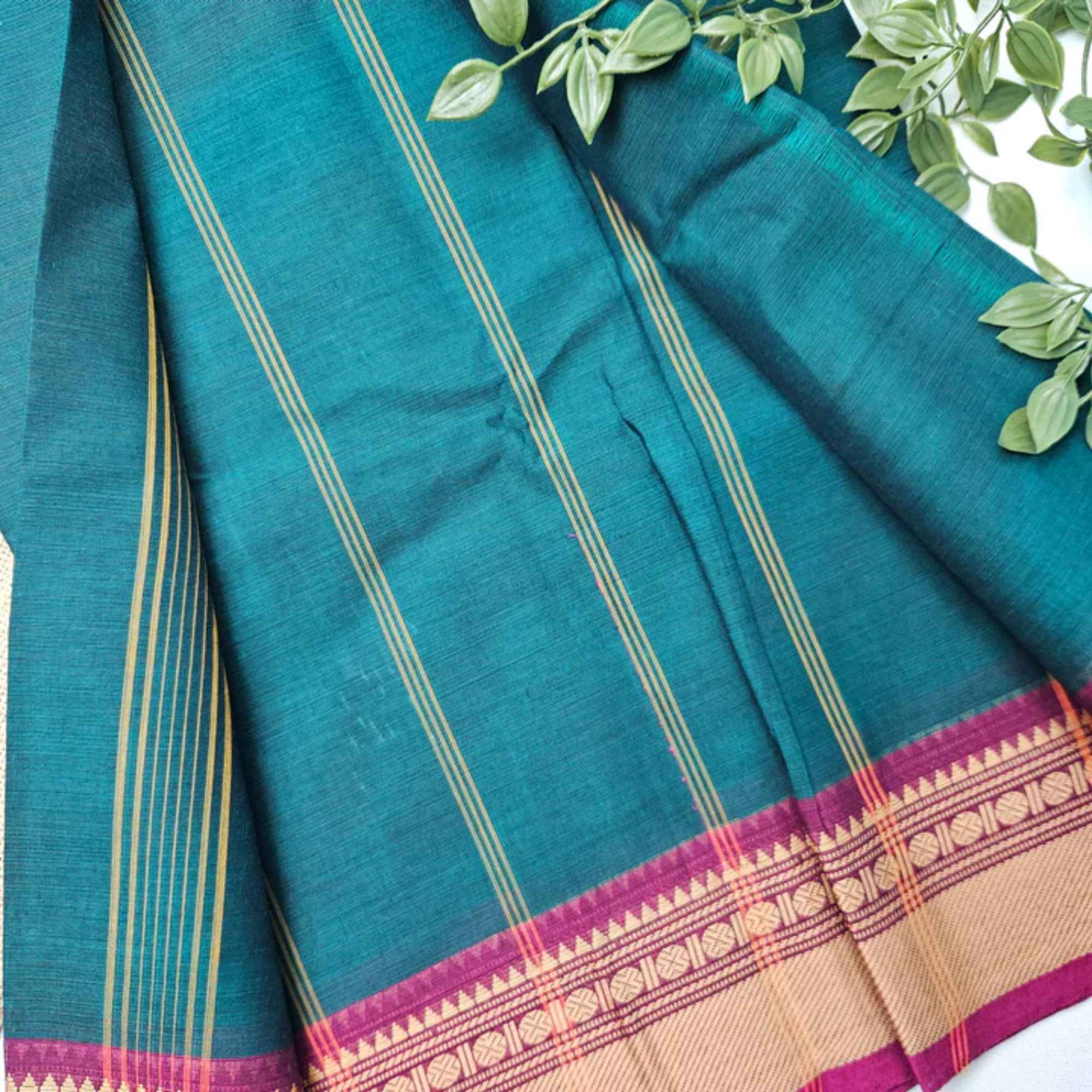 JISB Chettinad Cotton Saree