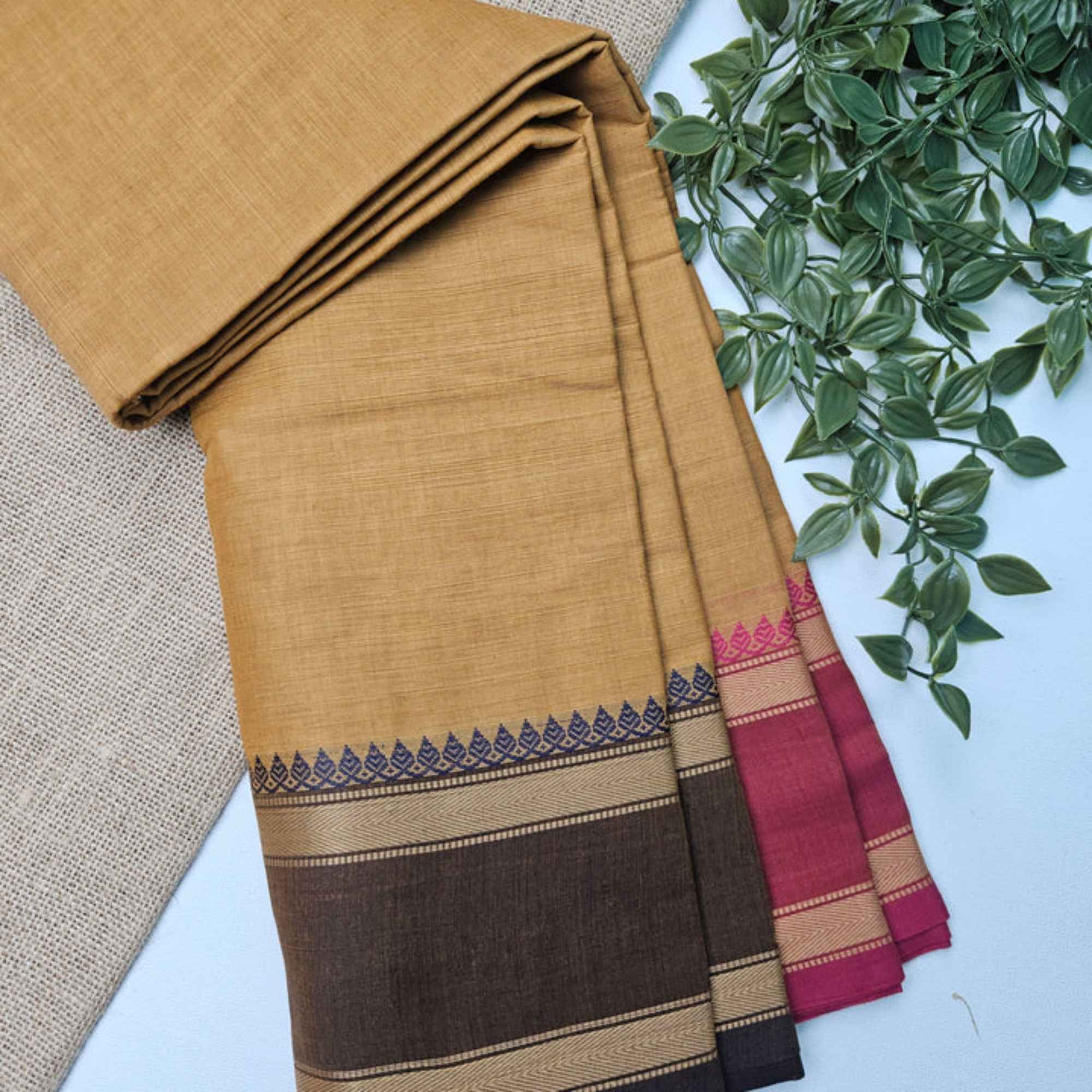 JISB Chettinad Cotton Saree
