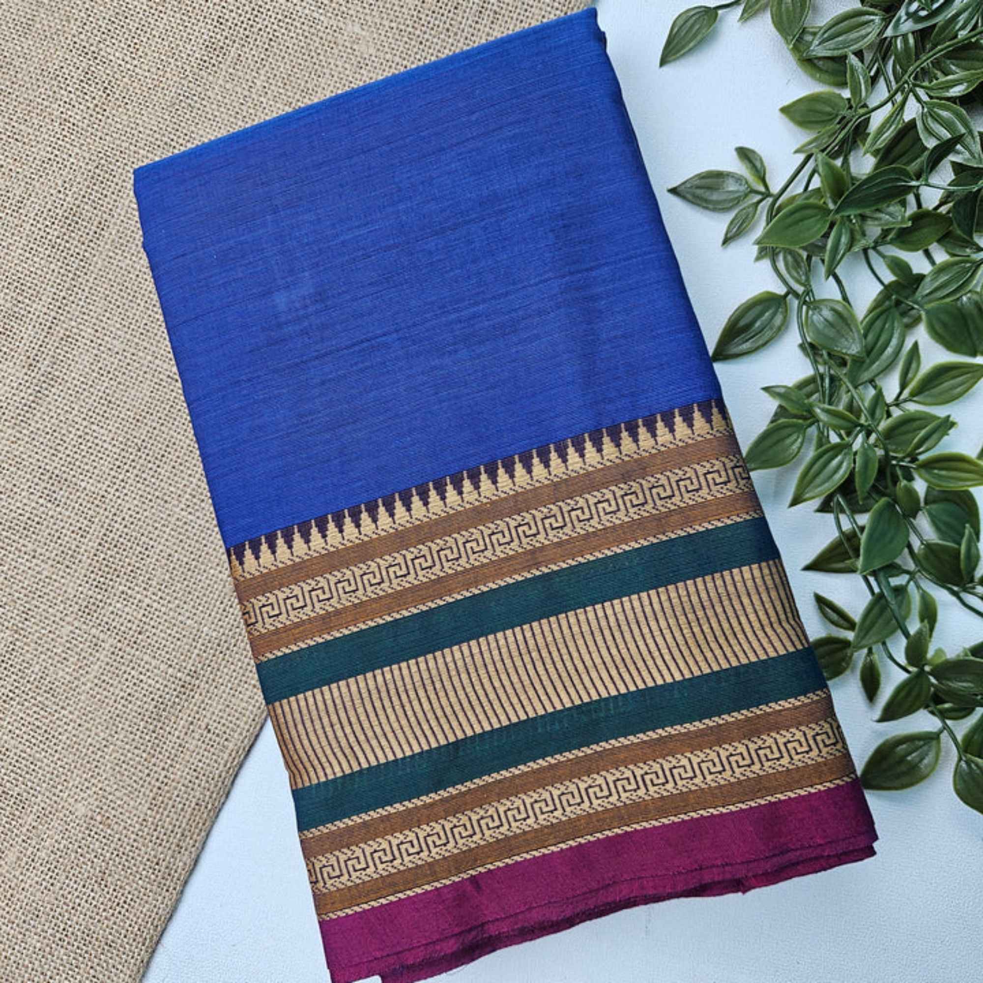 JISB Chettinad Cotton Saree