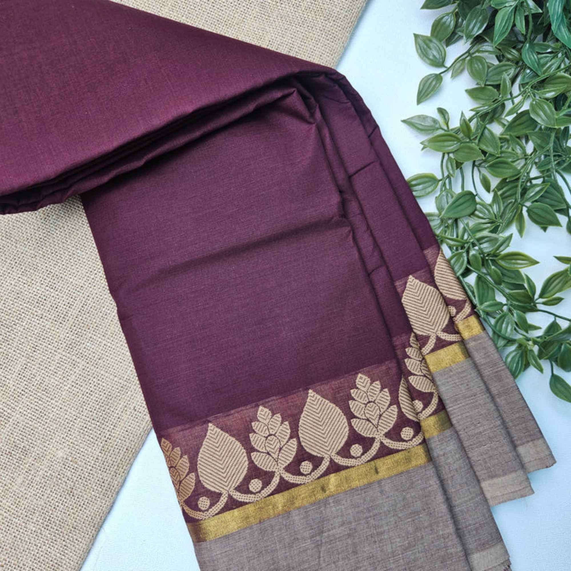 JISB Chettinad Cotton Saree