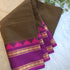 JISB Checkered Chettinad Cotton Sarees With Running Blouse