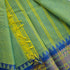 JISB Checkered Chettinad Cotton Sarees With Running Blouse