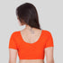 Orange readymade blouse