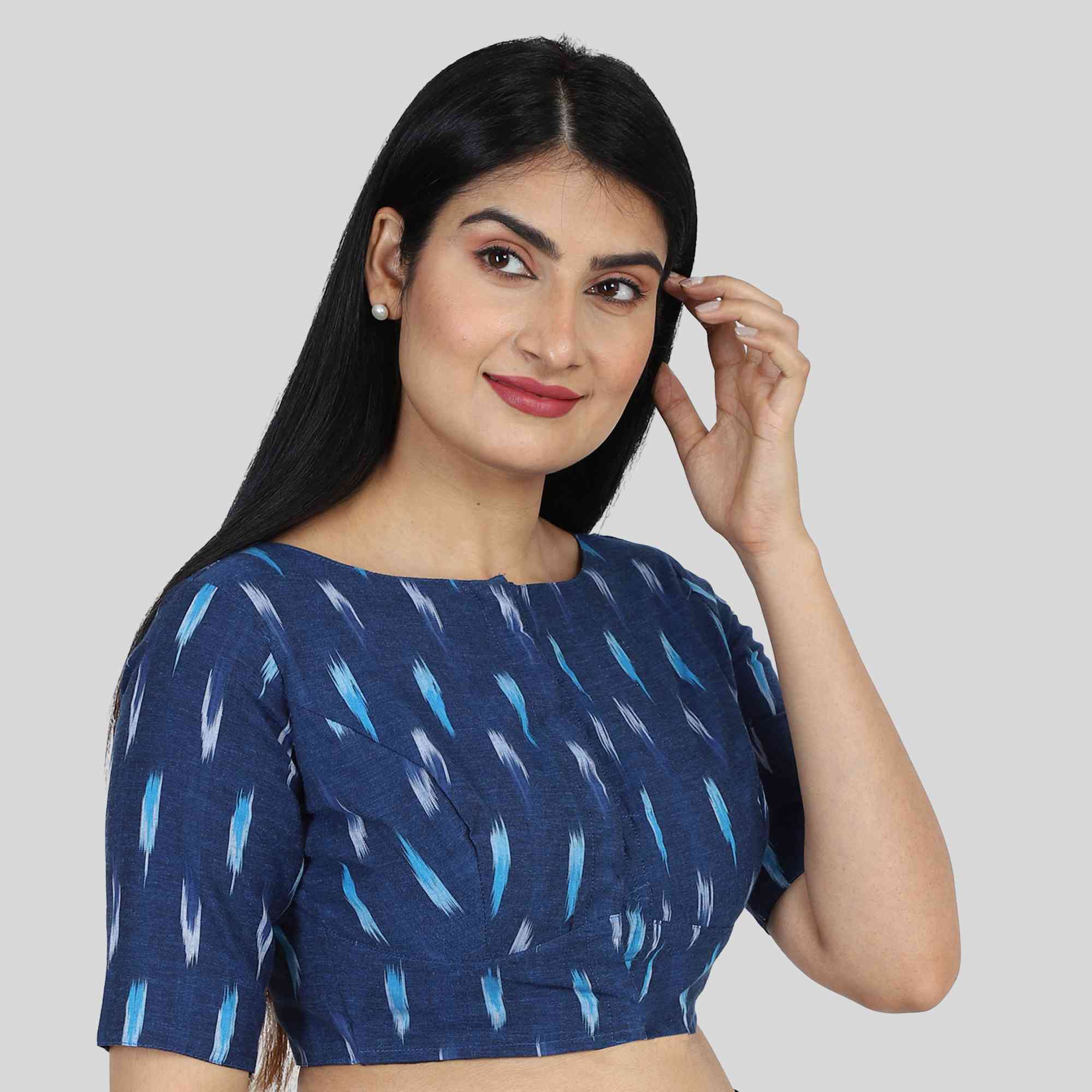 Princess Cut Collar Blouse Prince Blouse Cutting And Stitching