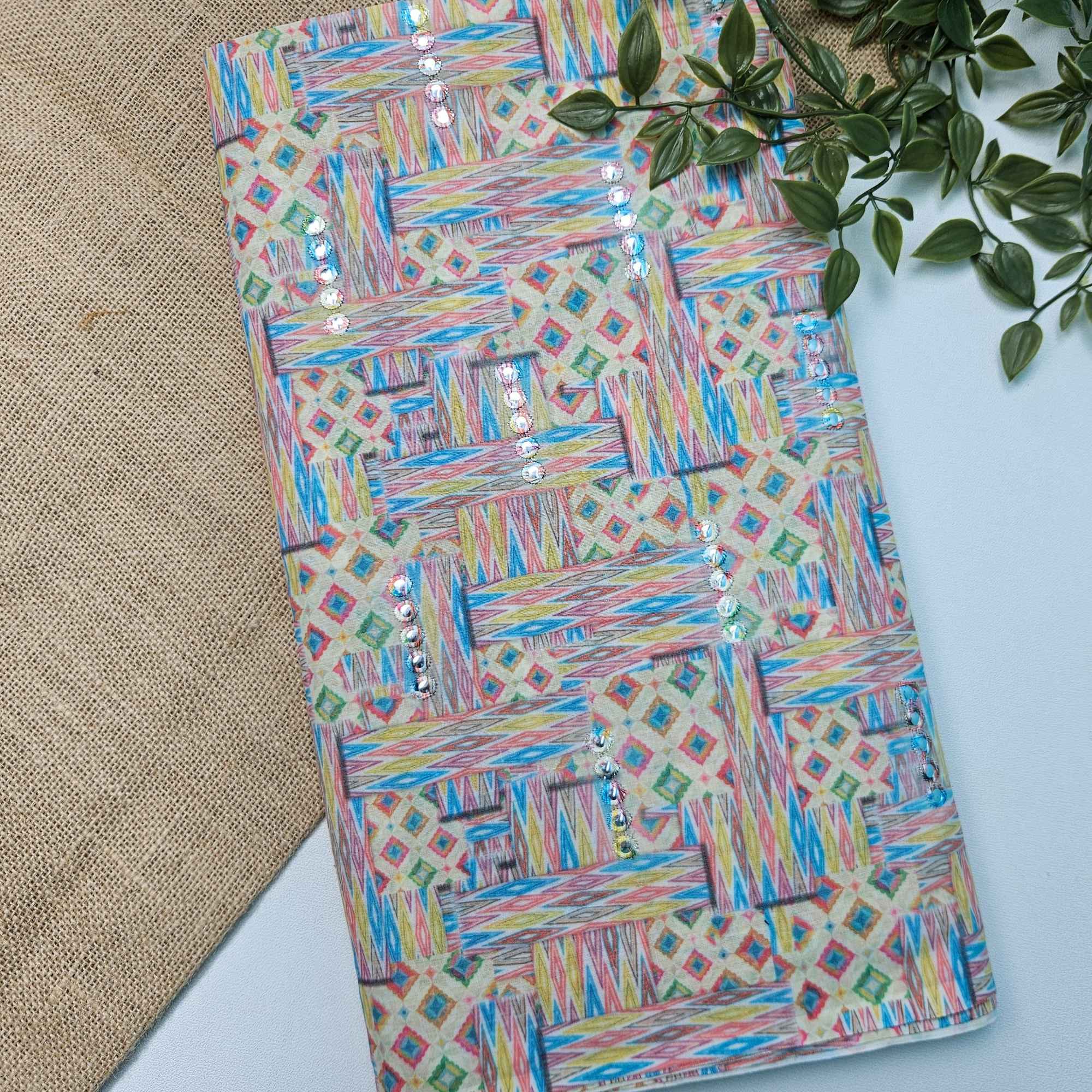 JISB Digital Print Cotton Fabric