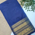 JISB Chettinad Cotton Fabric, Navy