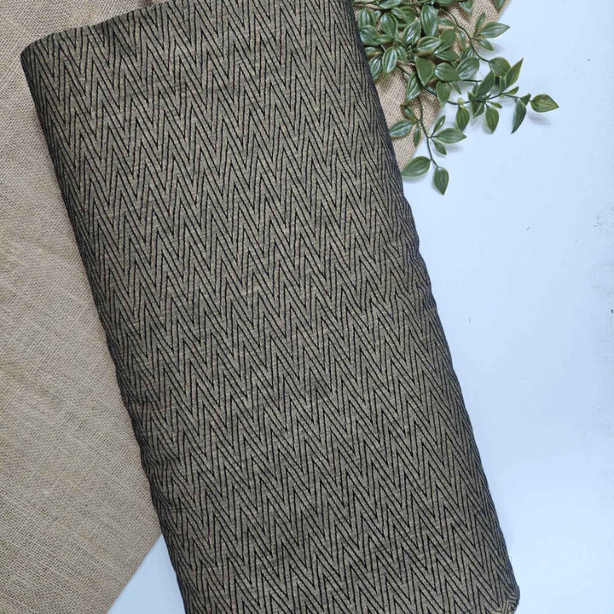 JISB Cotton Self Design Fabric