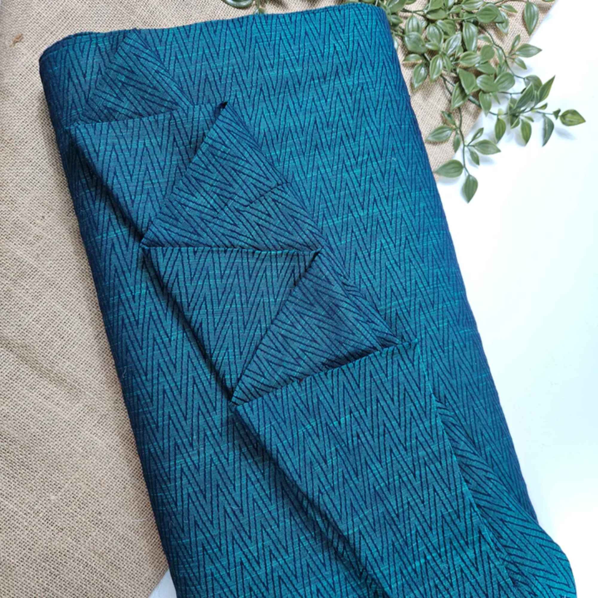 JISB Cotton Self Design Fabric