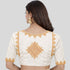 back kolam embroidery blouse