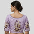 Hibiscus Embroidery blouse