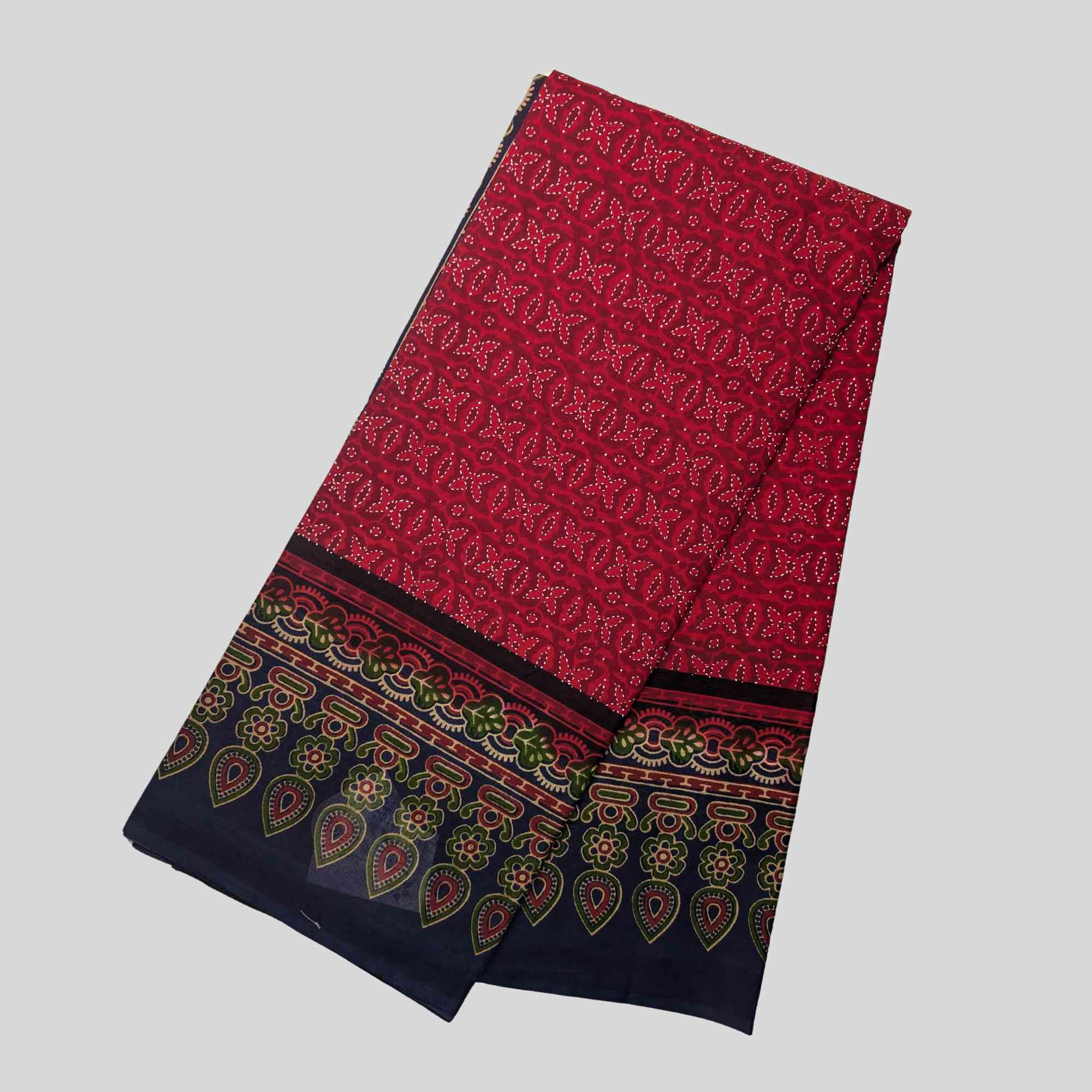 Ajrakh  Tie and Dye Sarees