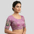 Embroidery Silk Cotton Readymade Blouse,Made To Order