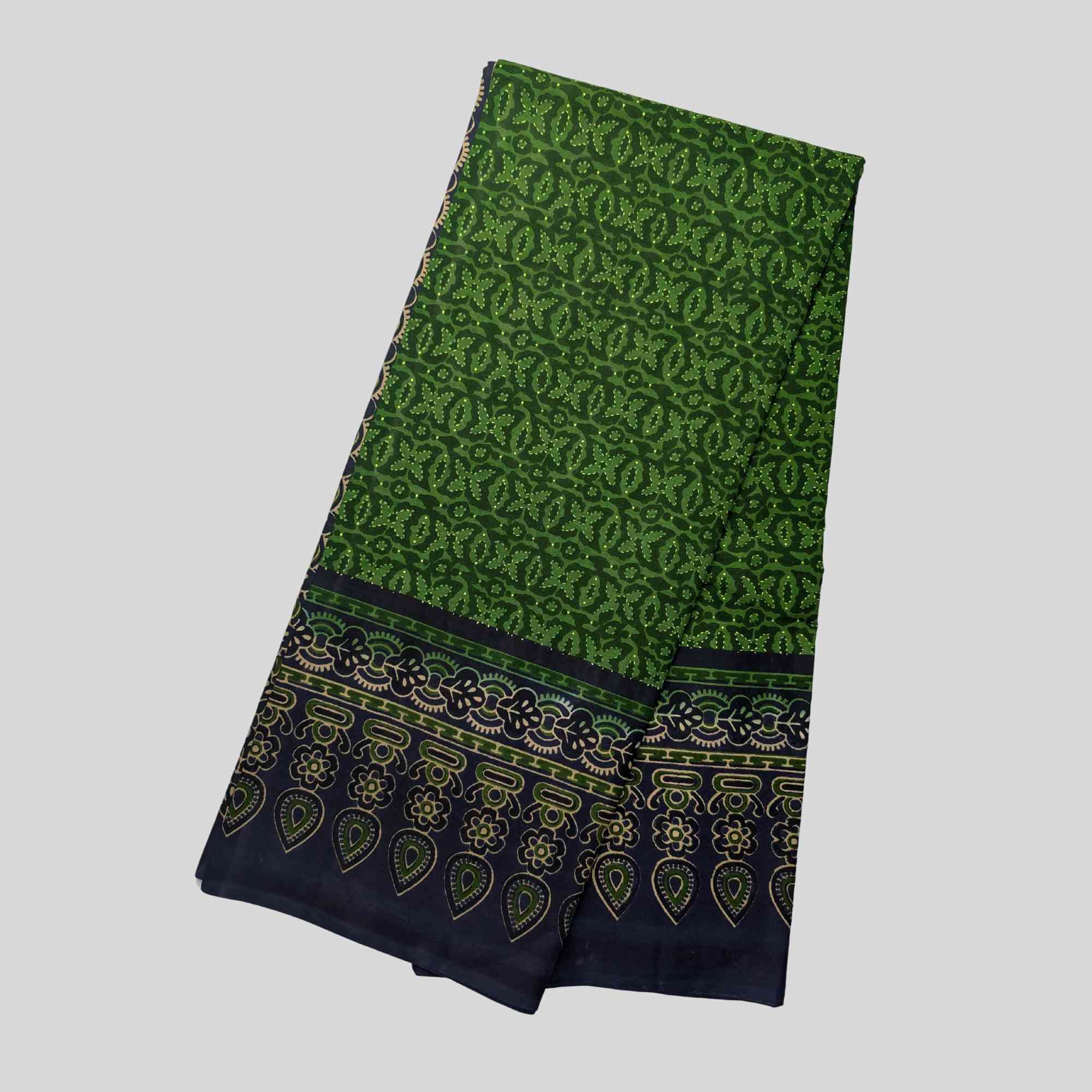 Ajrakh  Sarees