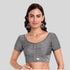 Grey Pure Cotton Readymade Blouse online