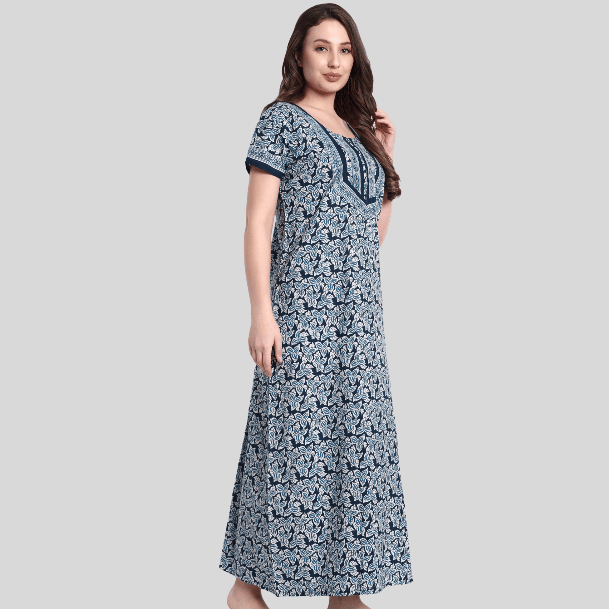 Cotton Women's Night Dresses And Nighties Cotton Women's Night Dresses And Nighties